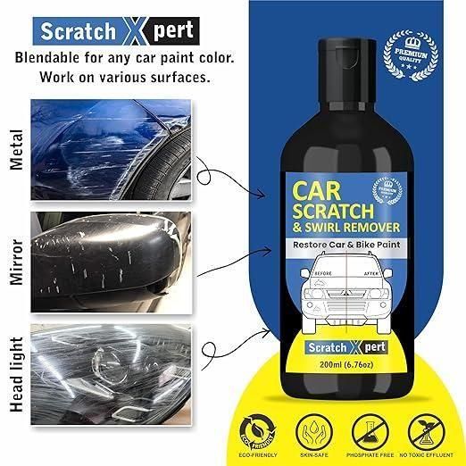 Car Scratch Remover & Repair Polish - 200ML Professional Kit